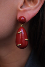 Load image into Gallery viewer, Midnight Kiss Drop Earrings
