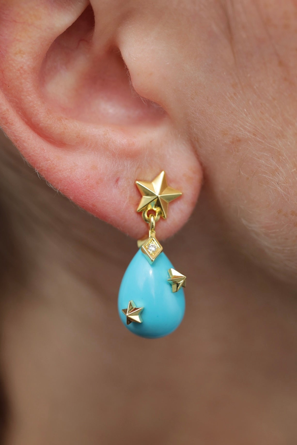 Starry Night Drop Earrings