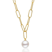 Load image into Gallery viewer, Pearl Chain Necklace
