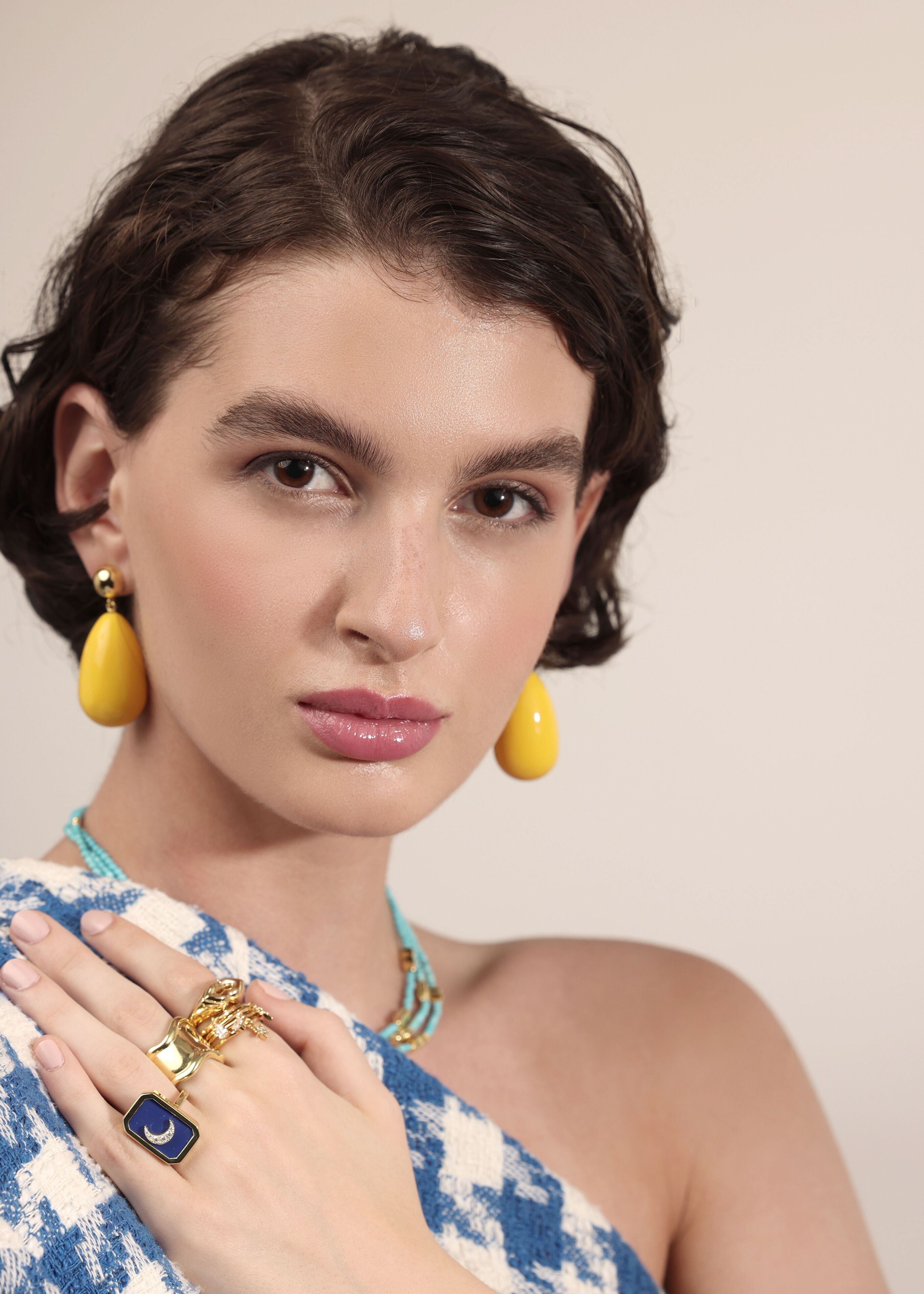 Large Drop Earrings