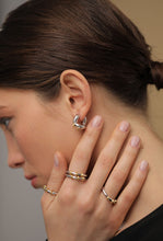 Load image into Gallery viewer, Silver Pierced Earrings
