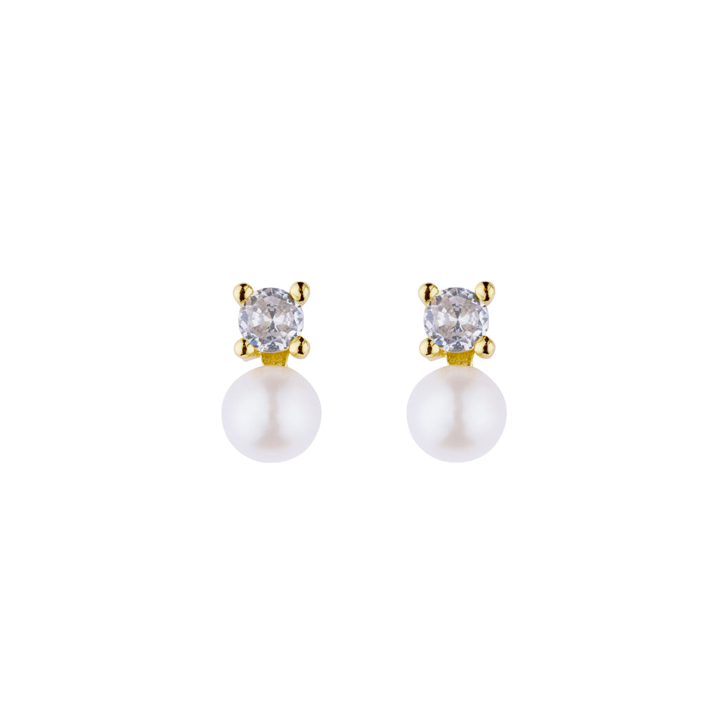 Lunar Pearl Earrings