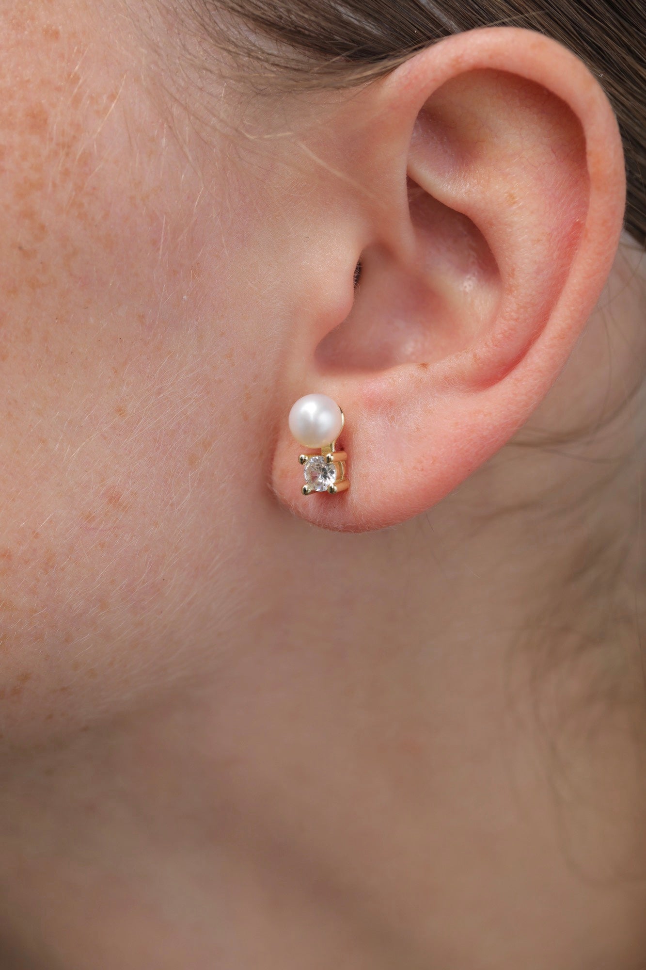 Lunar Pearl Earrings