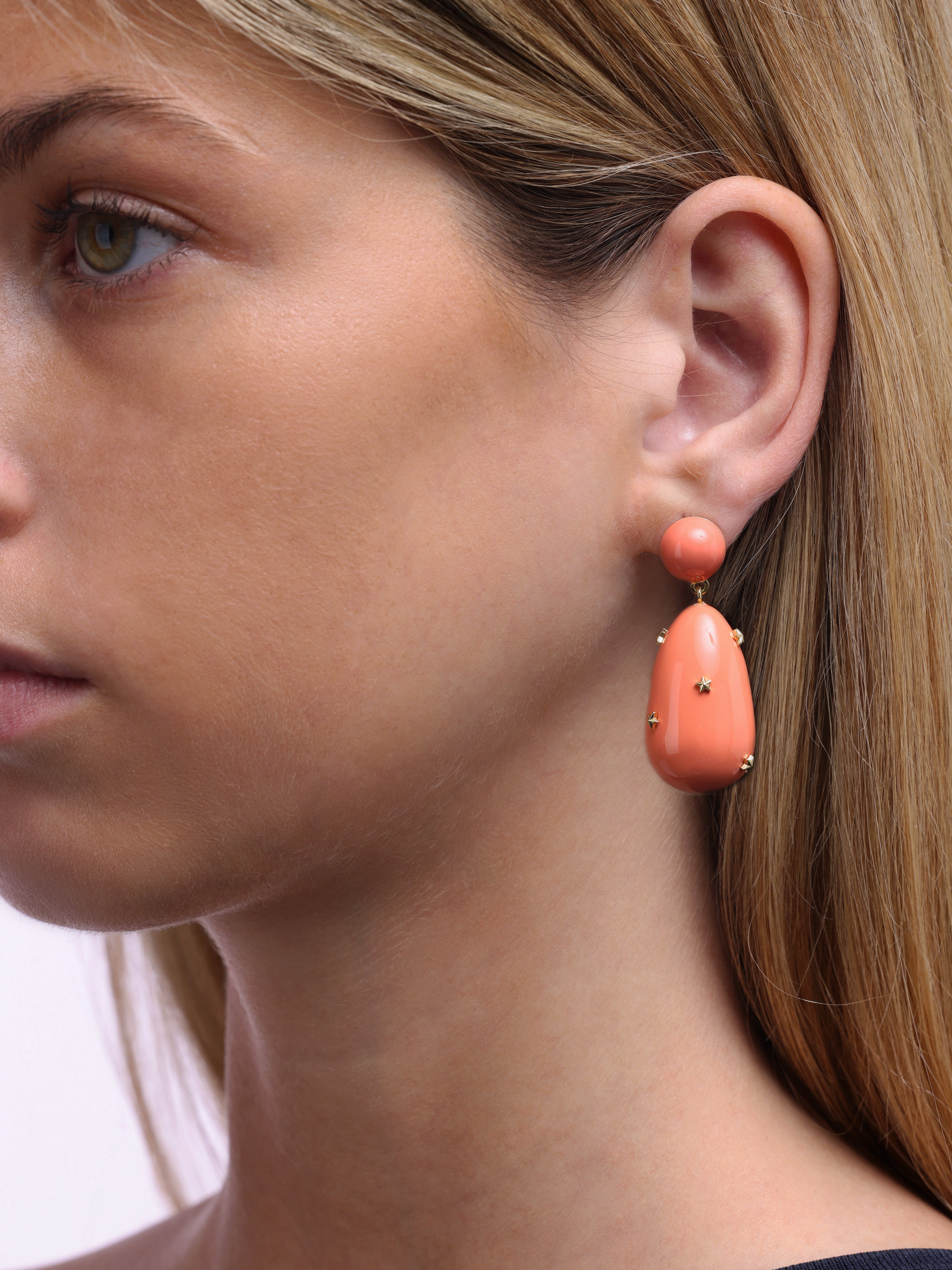 Large Galaxy Drop Earrings
