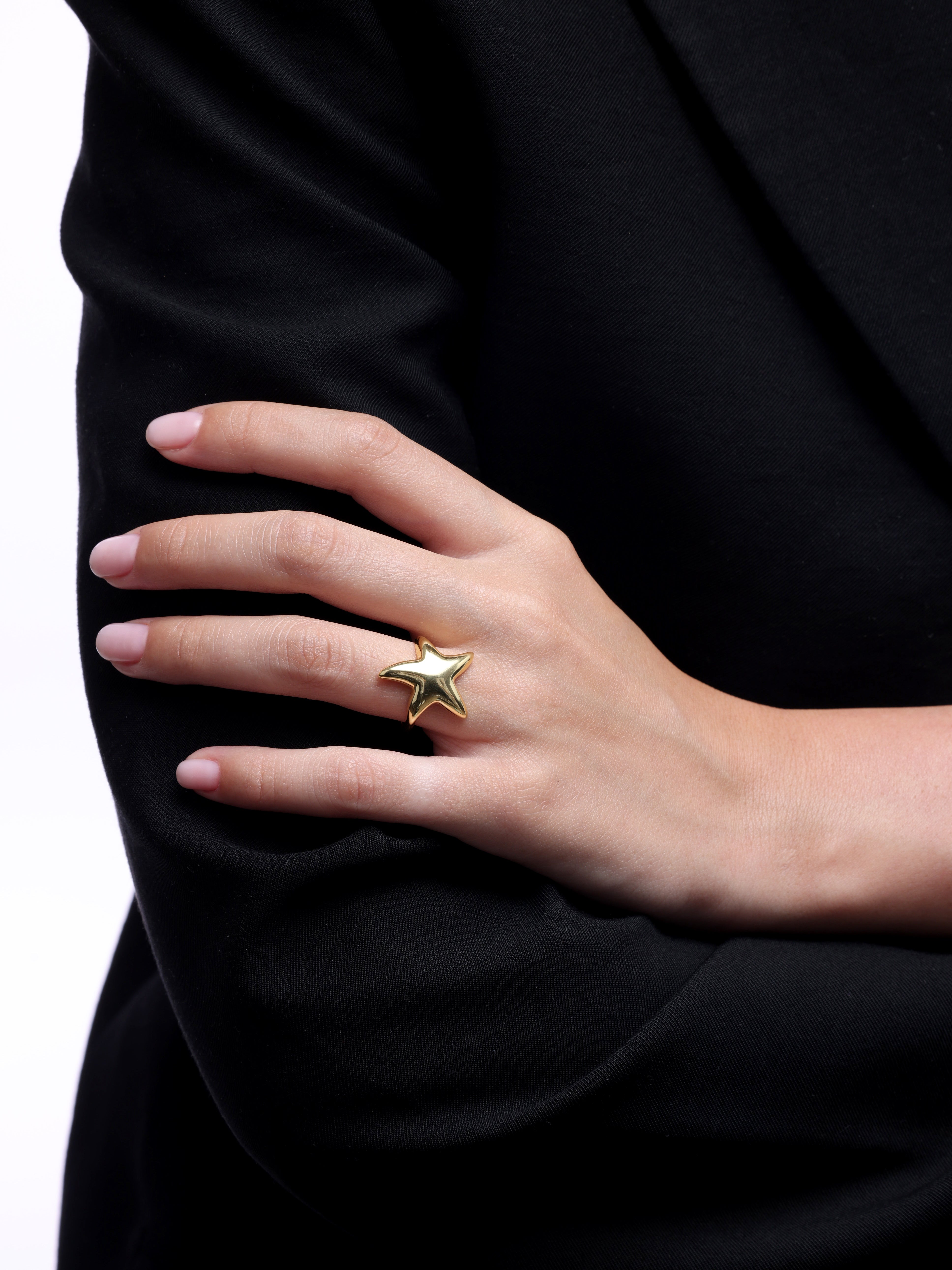 Sculpted Starfish Ring