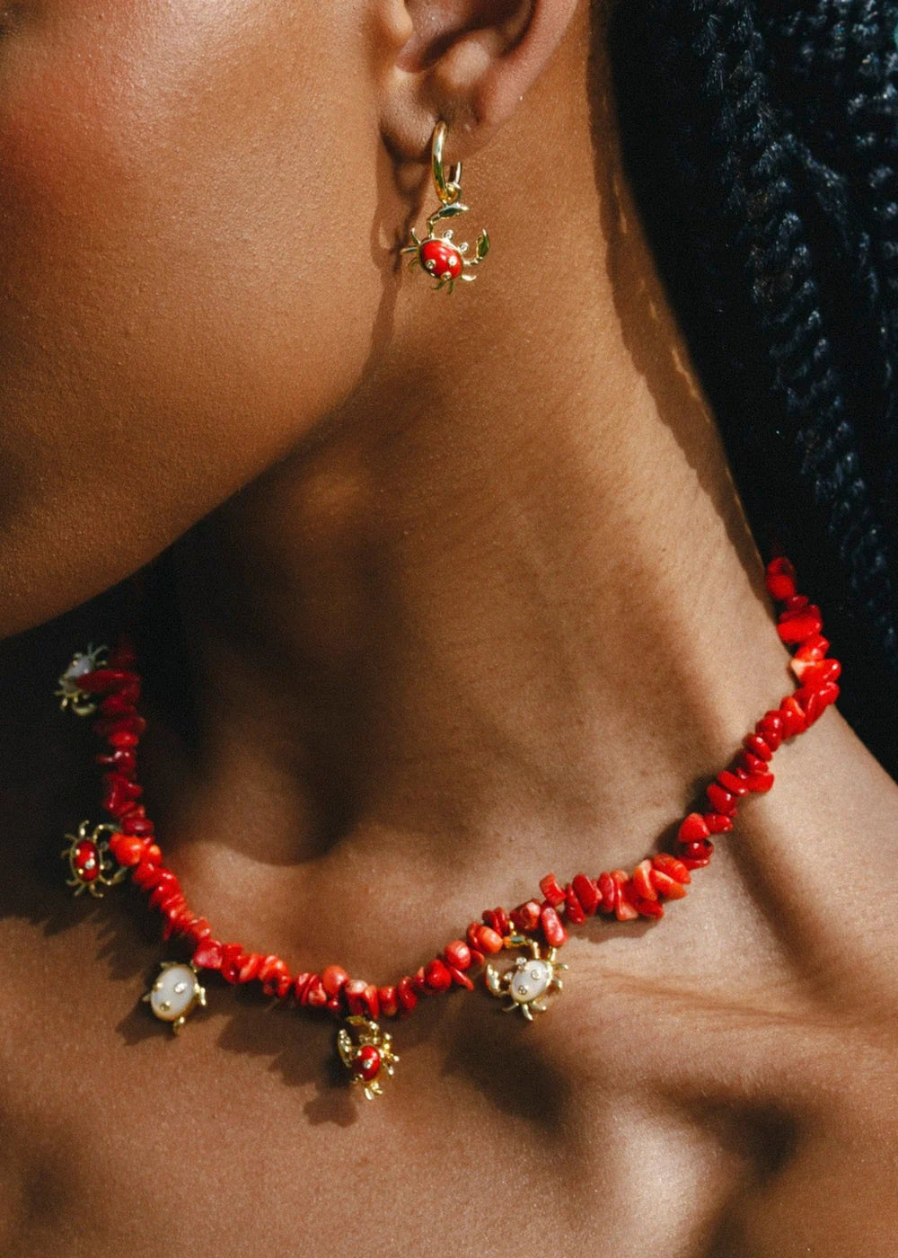 Coral Sea  Animal Necklace