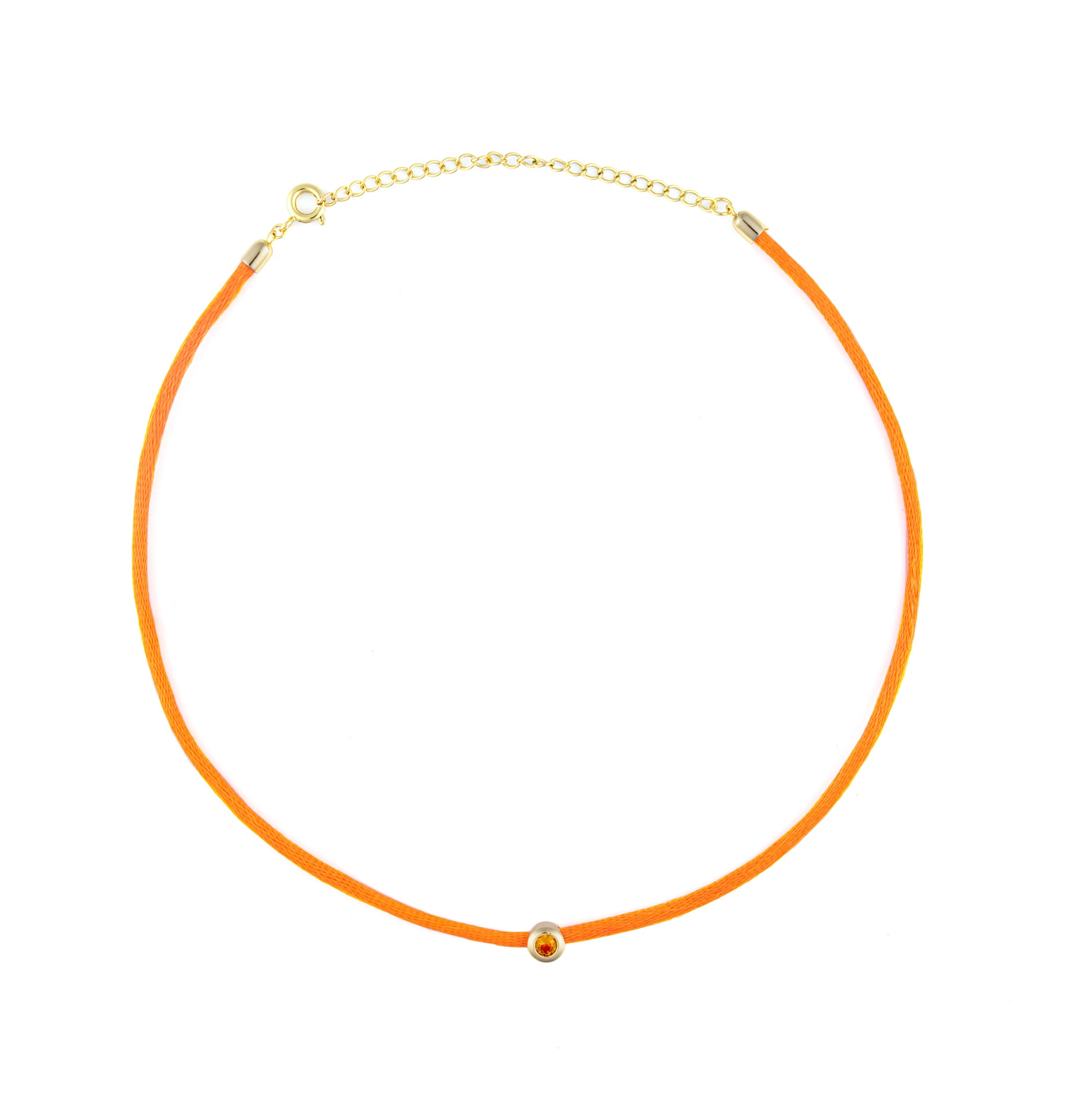 Sacral chakra choker