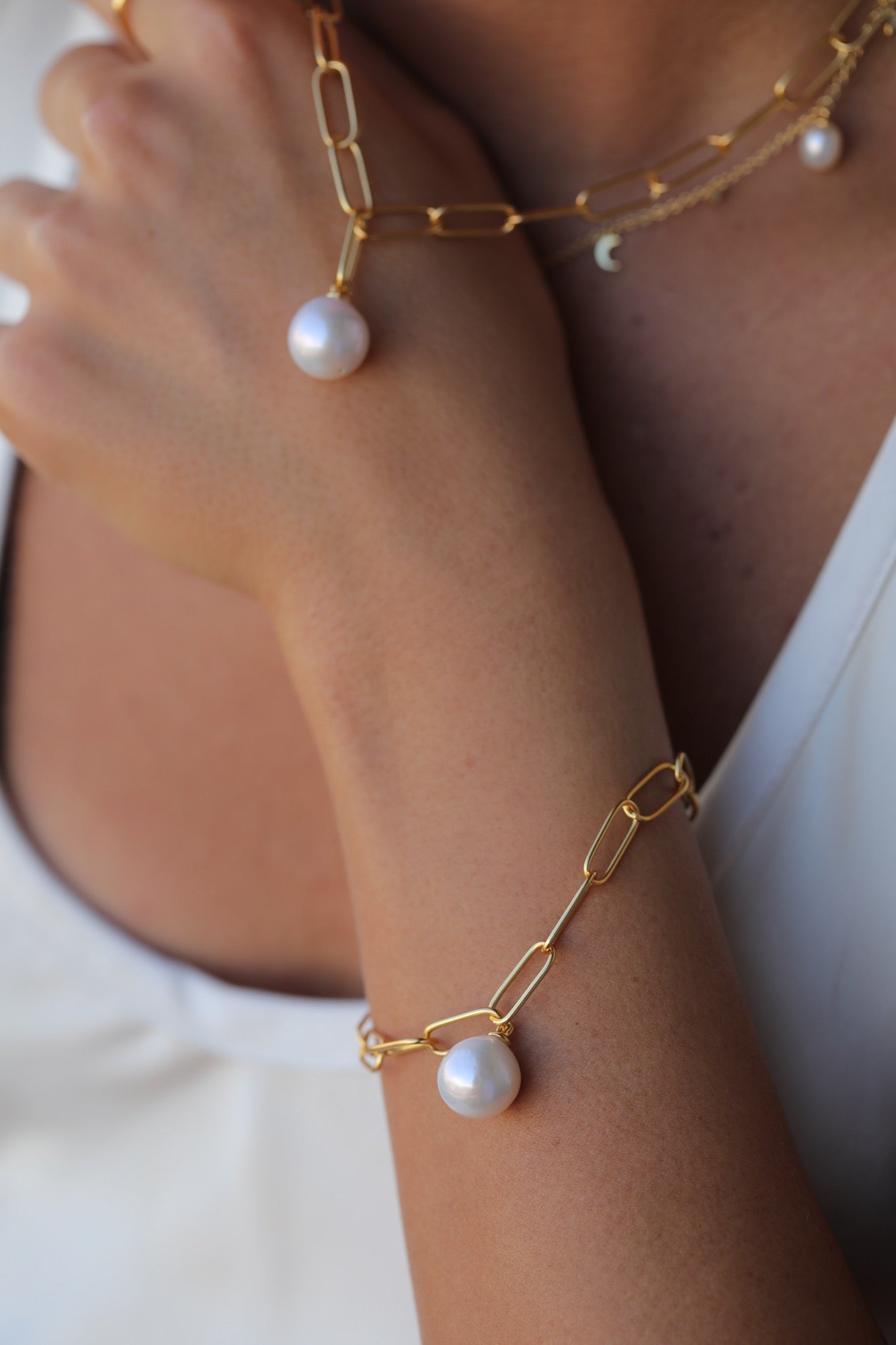 Pearl Chain Necklace