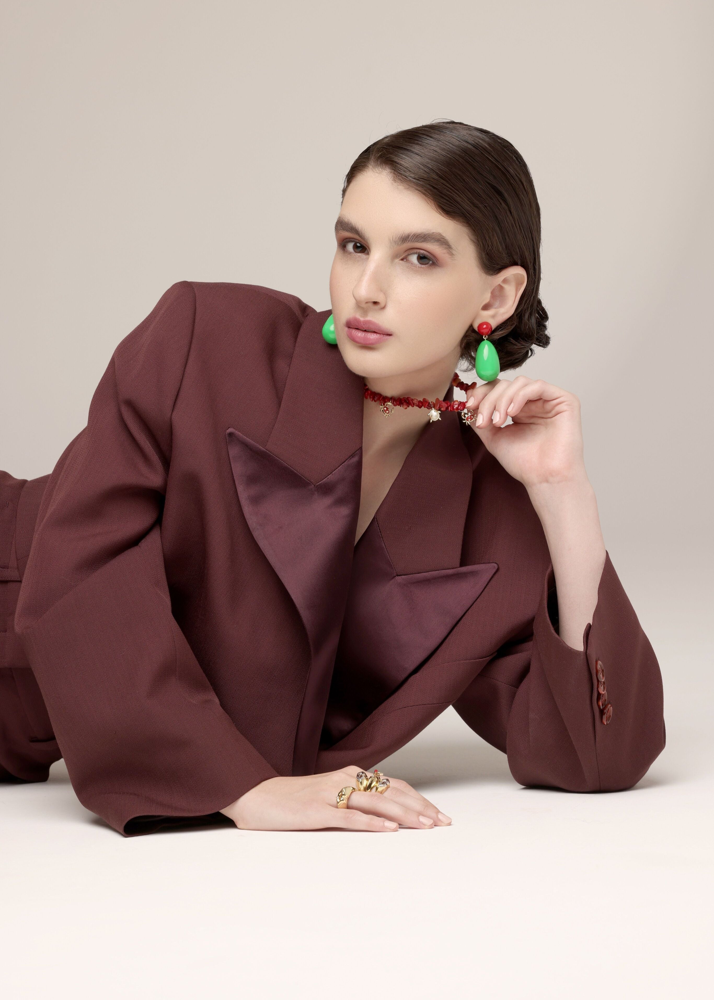 Large Drop Earrings