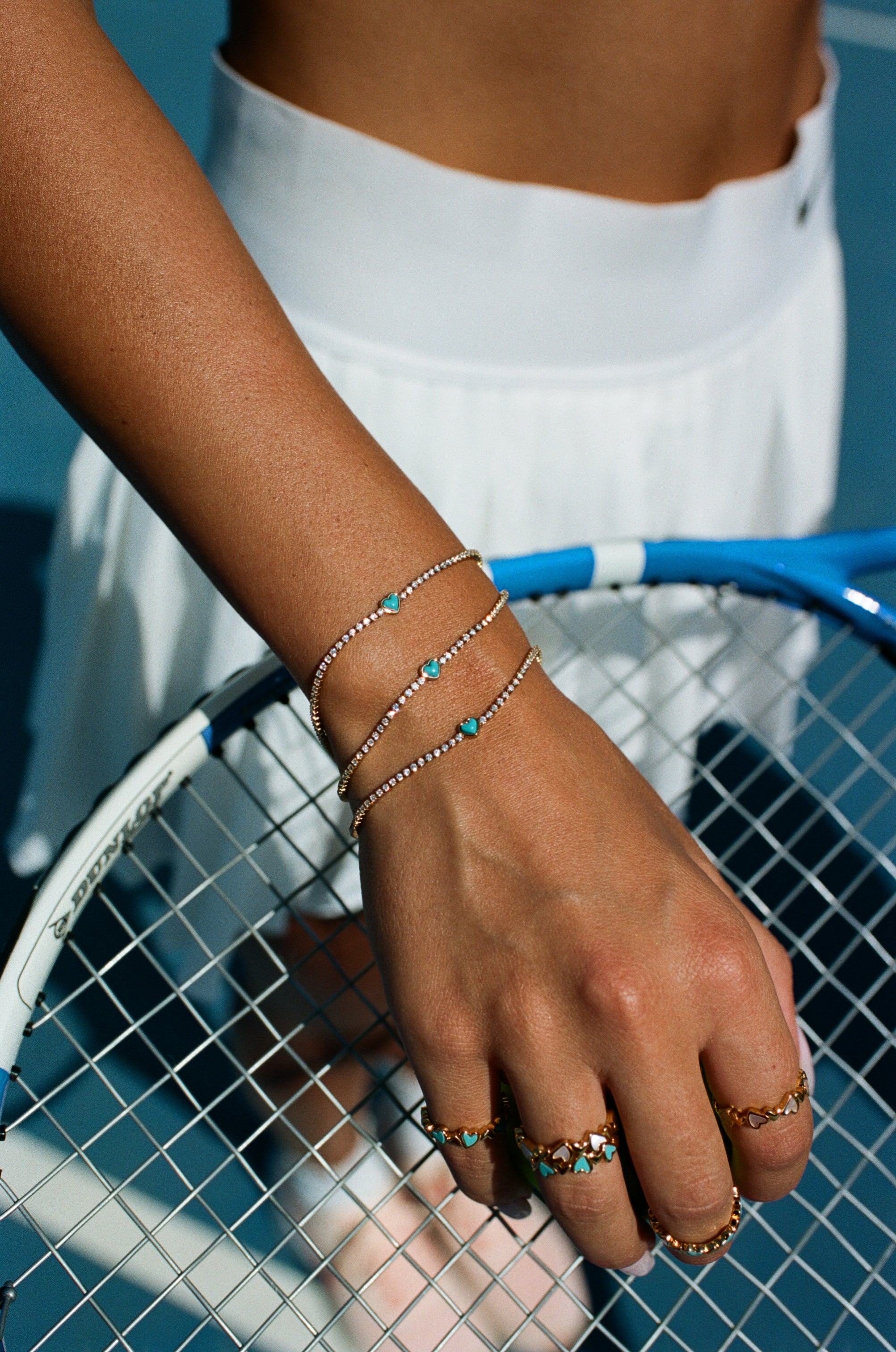 Turquoise Heart Bracelet