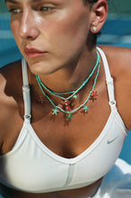 Load image into Gallery viewer, Turquoise Necklace With Fang Charm
