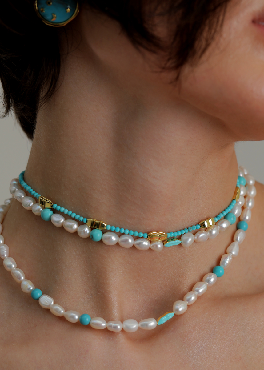 Pearl Kiss Me Necklace