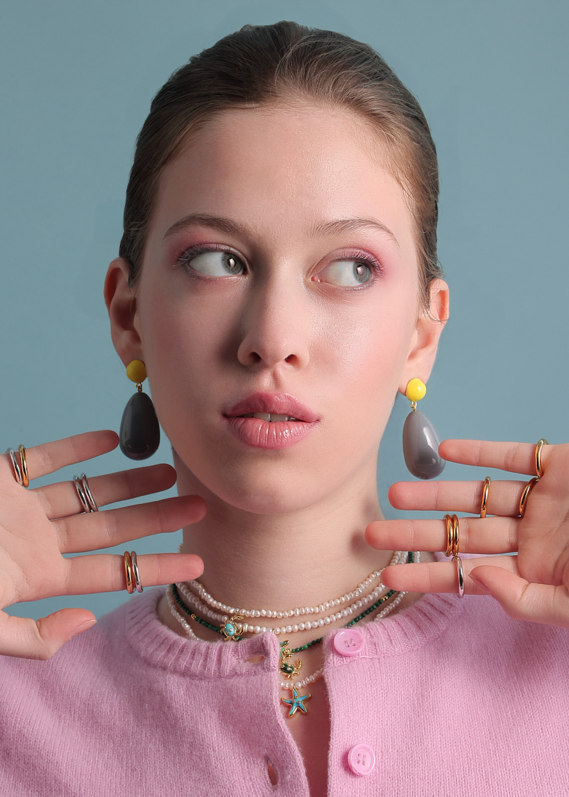Large Drop Earrings