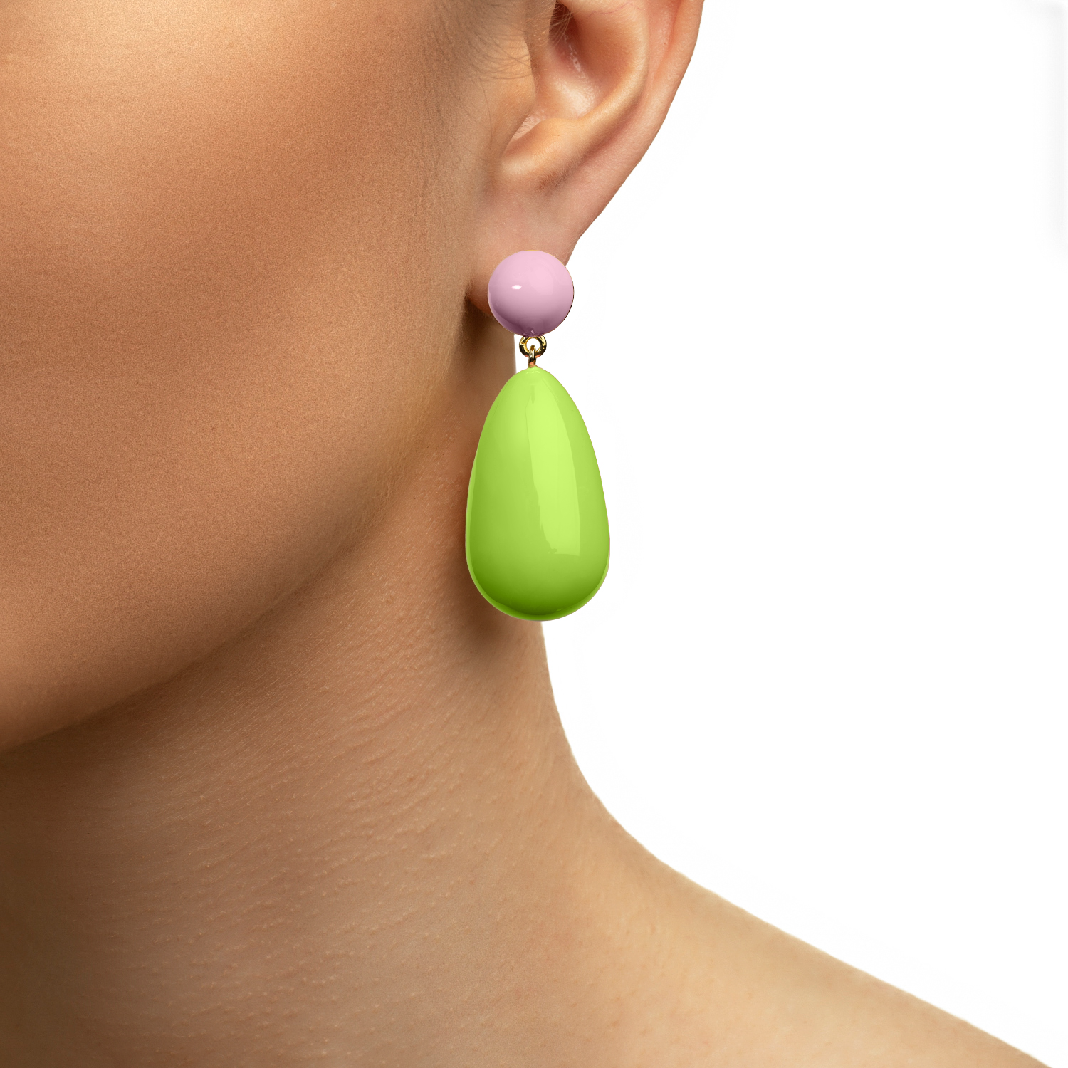 Neon Drop Earrings