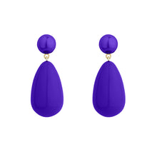 Load image into Gallery viewer, Midnight Blue Drop Earrings
