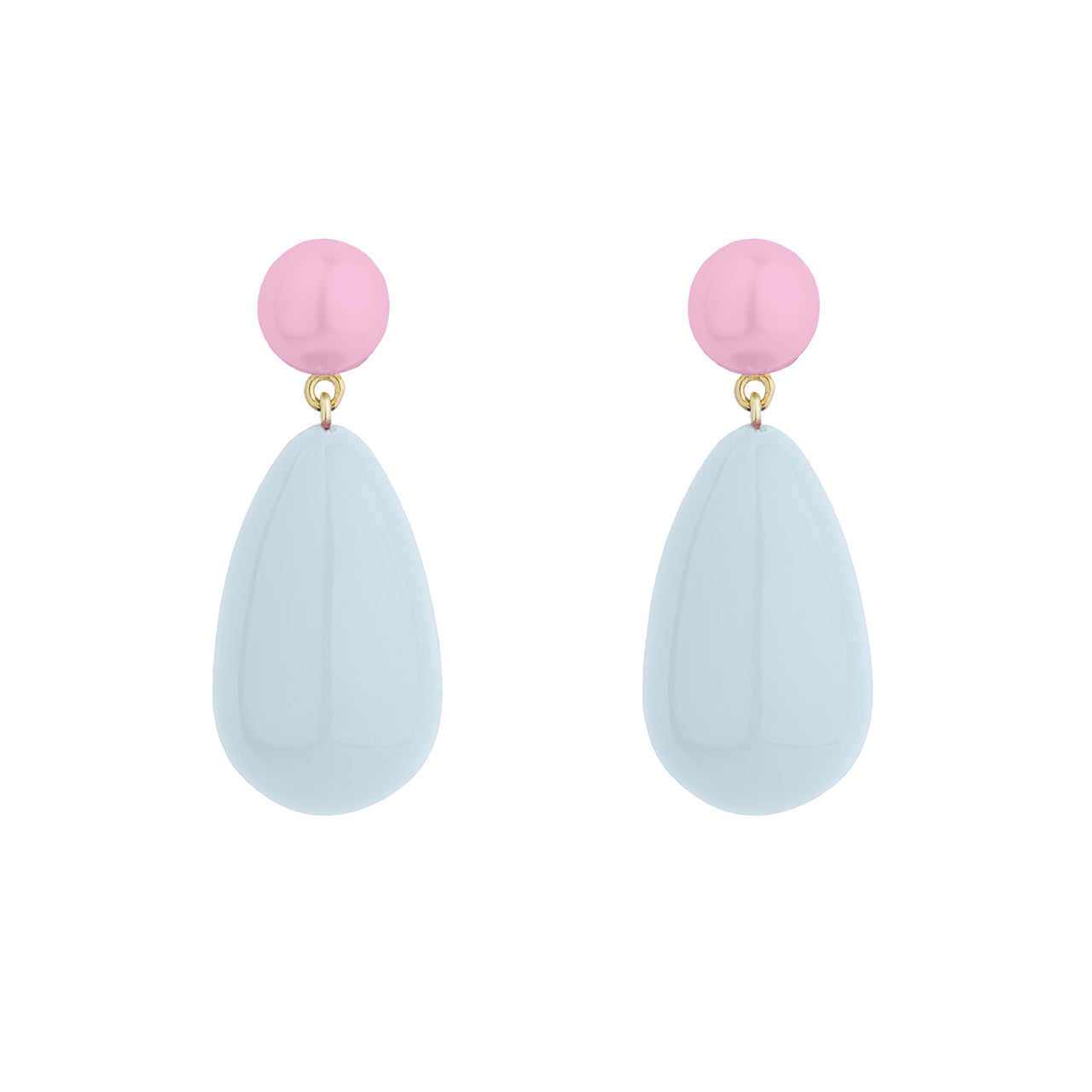 Baby Blue Drop Earrings