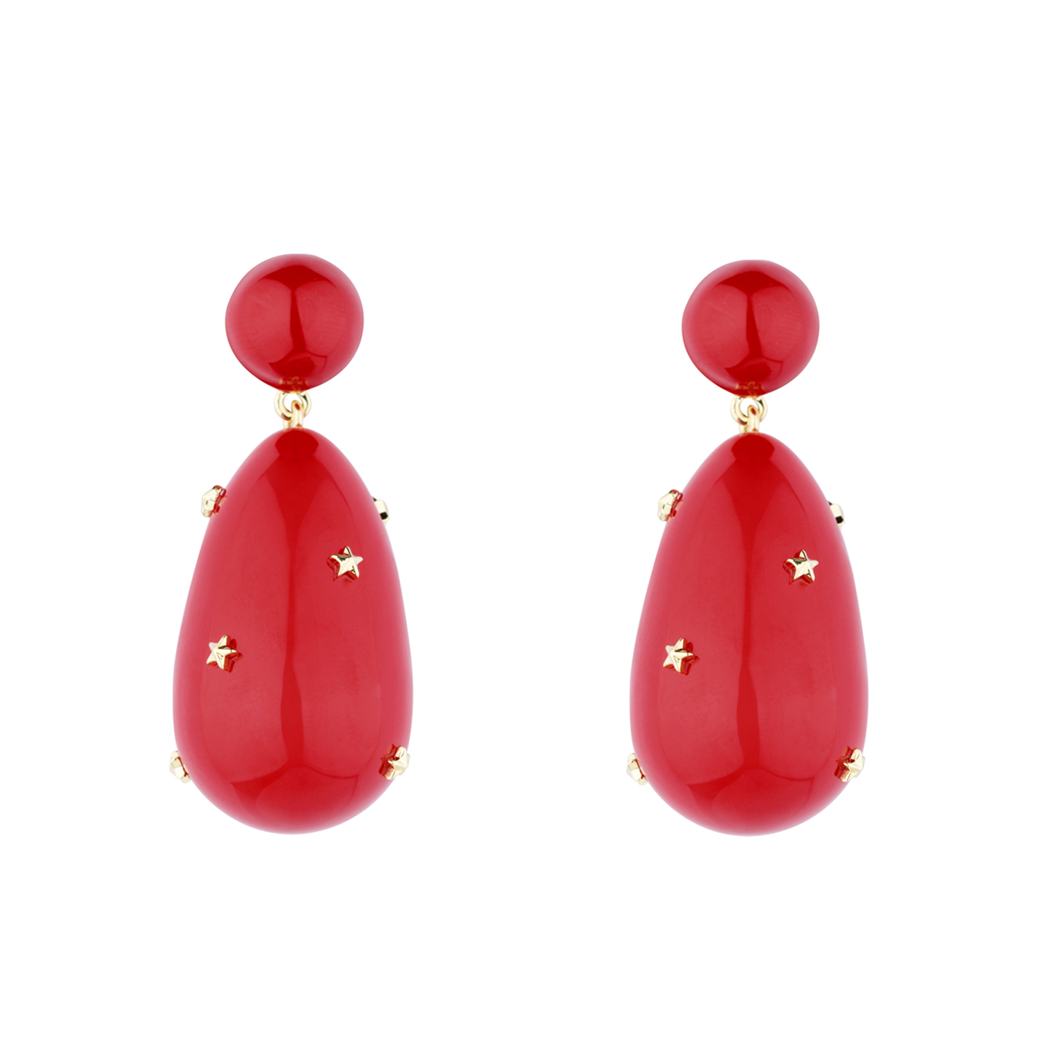 Star-Drop Earrings