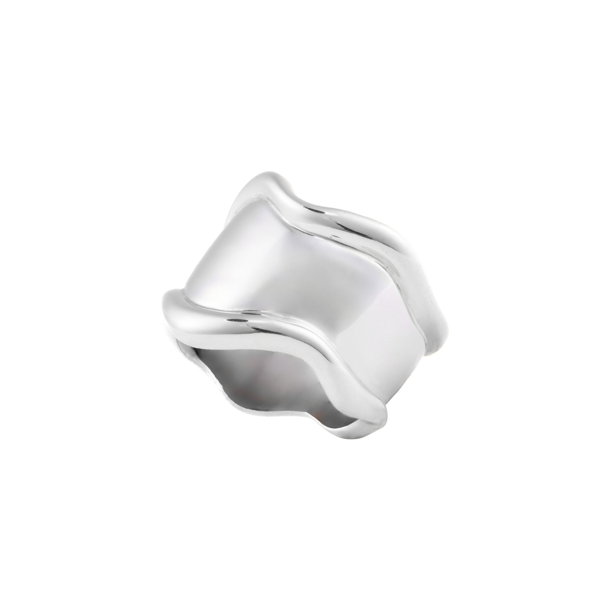 Silver Wavy Ring