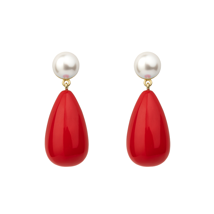 Pearl Mix Drop Earrings