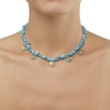Load image into Gallery viewer, Turquoise Sea  Animal Necklace
