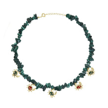 Load image into Gallery viewer, Malachite Sea  Animal Necklace
