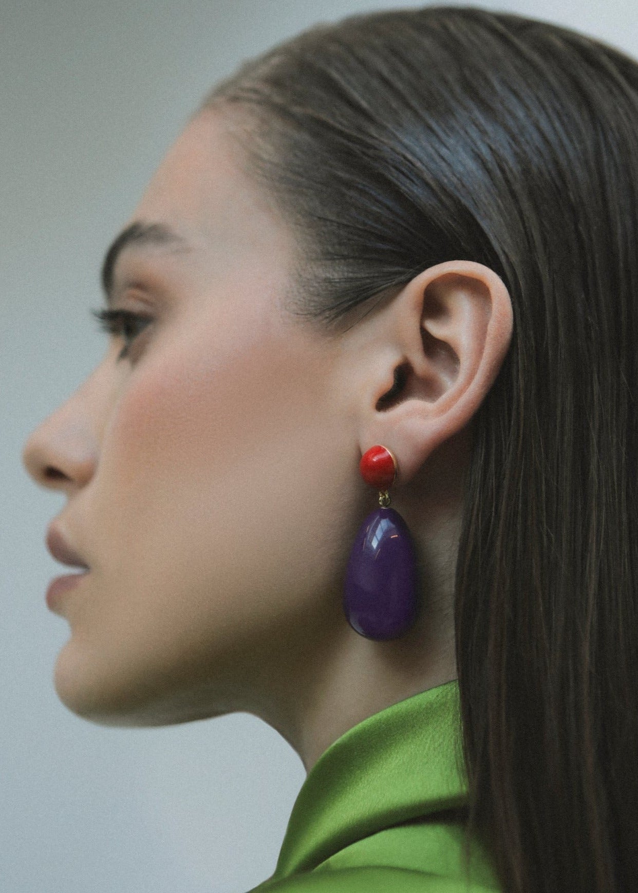 Large Drop Earrings