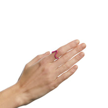 Load image into Gallery viewer, Meta Ring - Neon Pink
