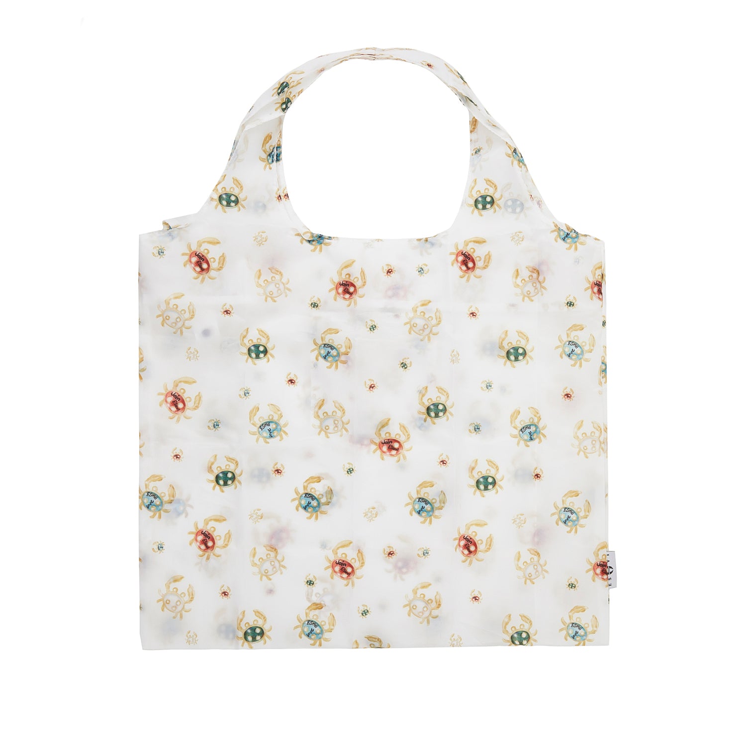 Seaside Crab Tote Bag