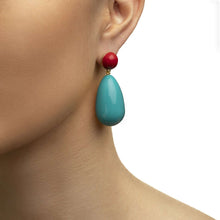 Load image into Gallery viewer, Multicolored Drop Earrings
