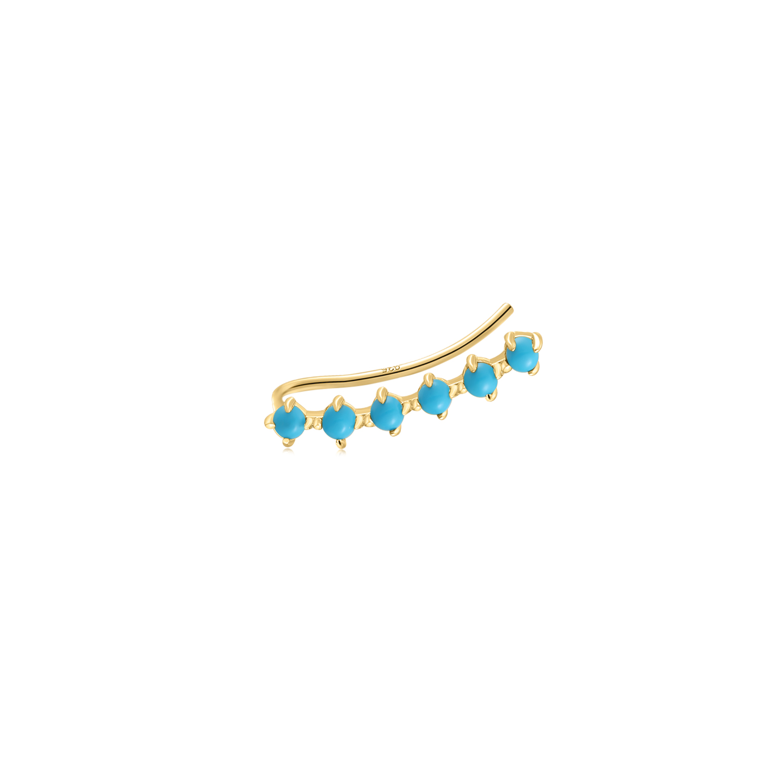 Turquoise Horizon Earring