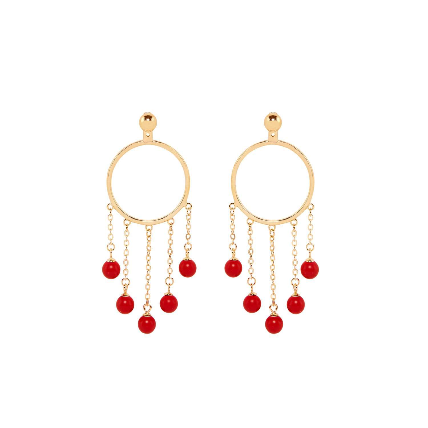 Hula Hoops pair earrings