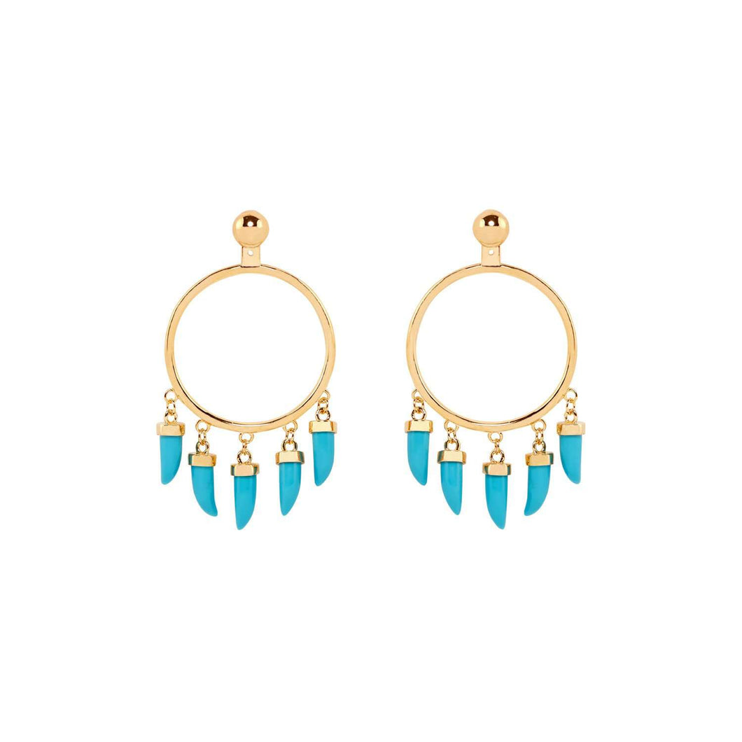 Hula Hoop earrings