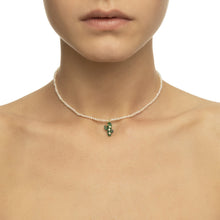 Load image into Gallery viewer, Malachite Cactus Necklace
