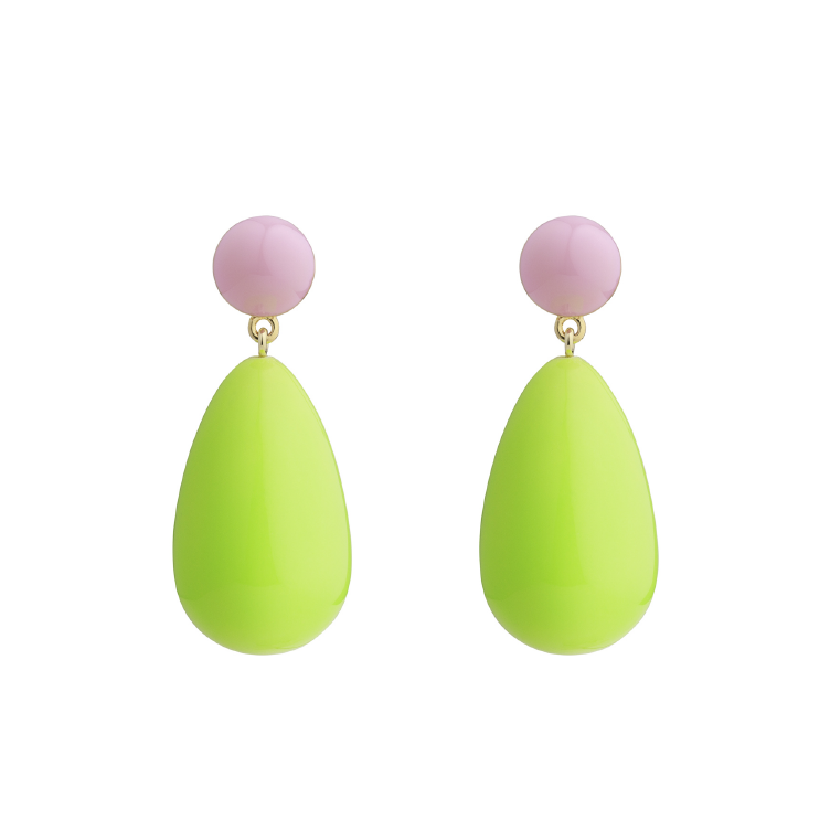 Neon Drop Earrings