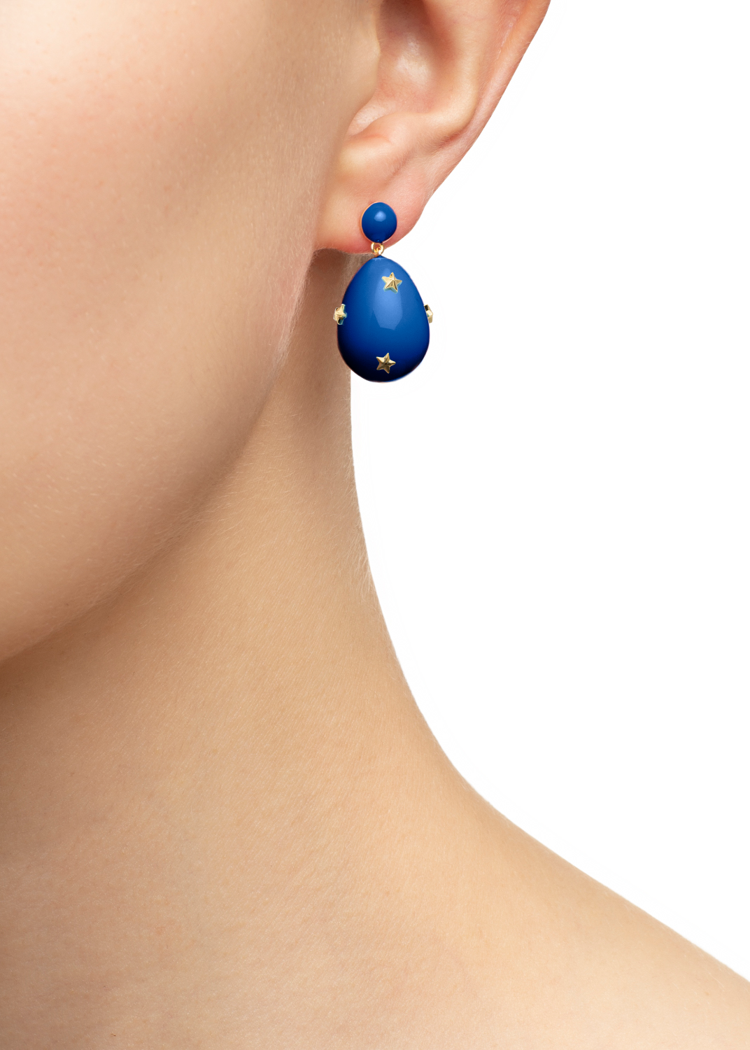 Mini Galaxy Drop Earrings